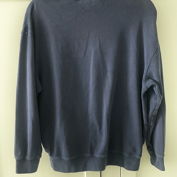 Masters Collection Sweatshirt Mens Medium Navy 100% Pima Cotton Crewneck Golf - Picture 5 of 7